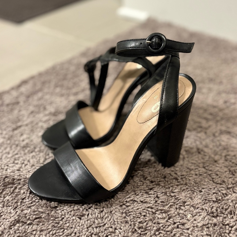 Black Strap Sandal
